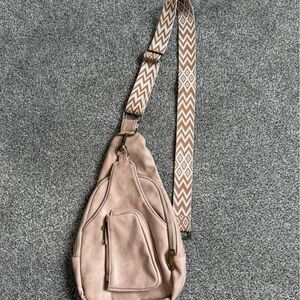 Stylish Pink Crossbody Bag